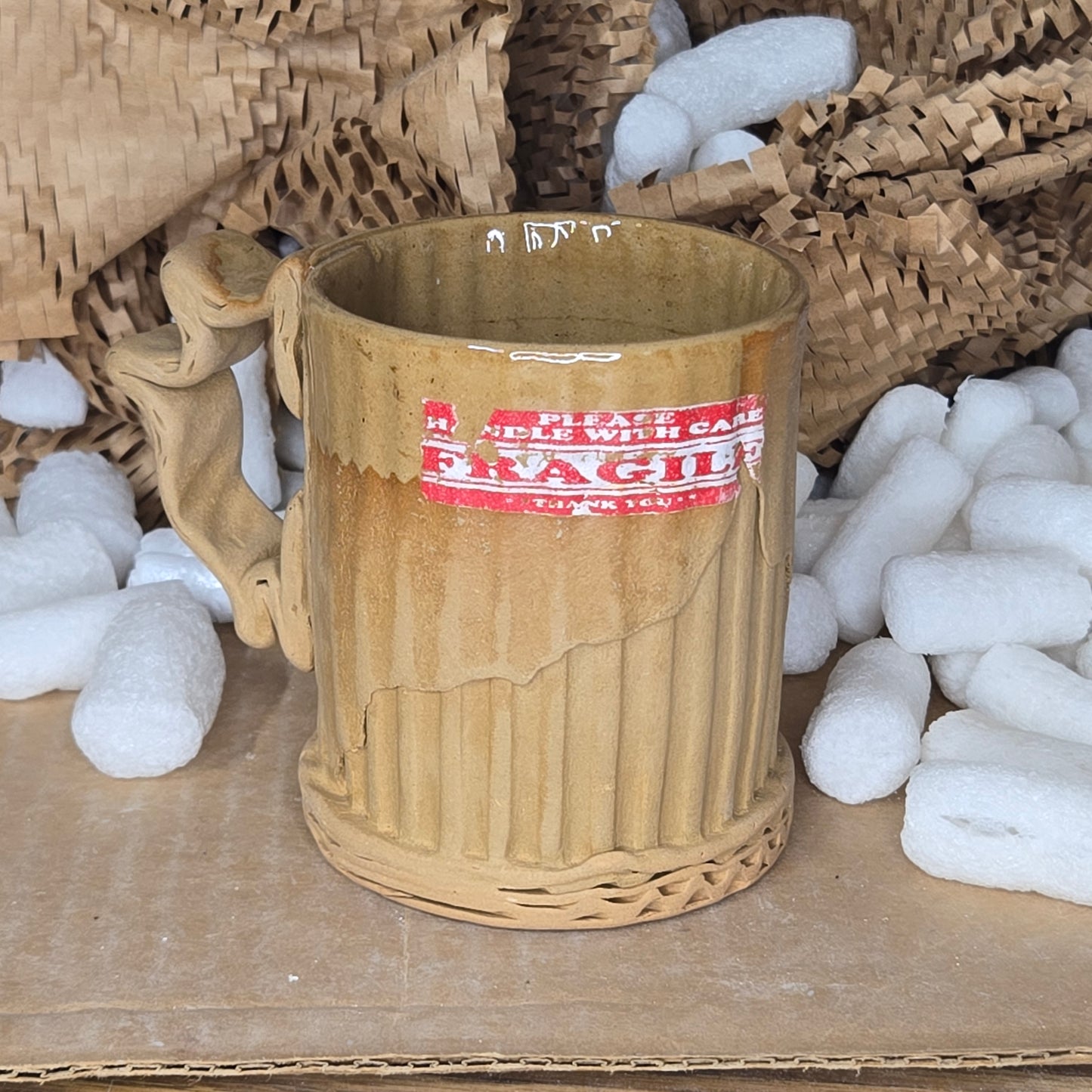 Fragile Stripe Mug